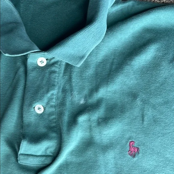 Hunt Club Green Polo Shirt Relaxed Fit - Picture 3 of 4